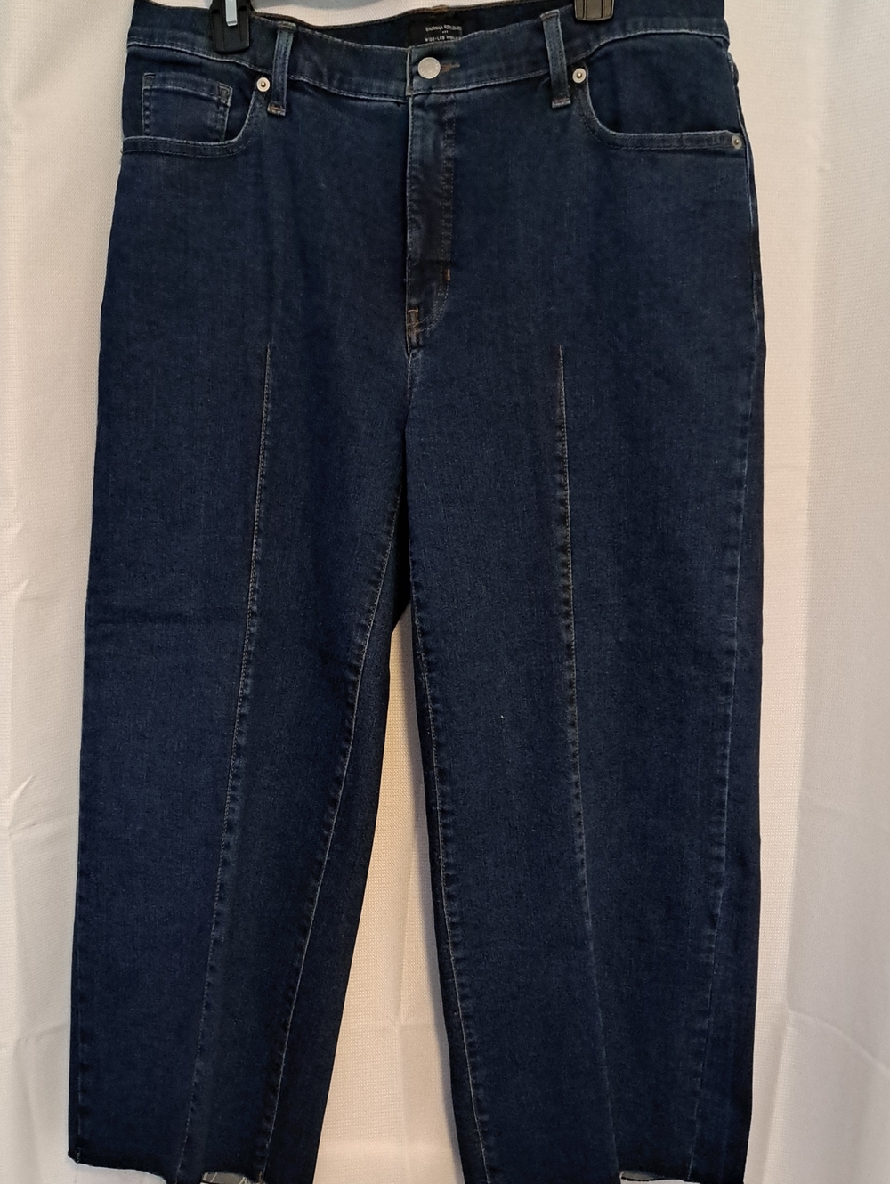 Banana Republic Dark Blue Wide-Leg High-Rise Jeans